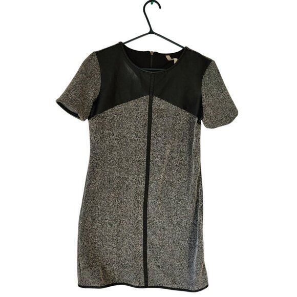 NITROGEN WOMENS GREY AND BLACK SHIRT DRESS SIZE S P - Picture 8 of 11
